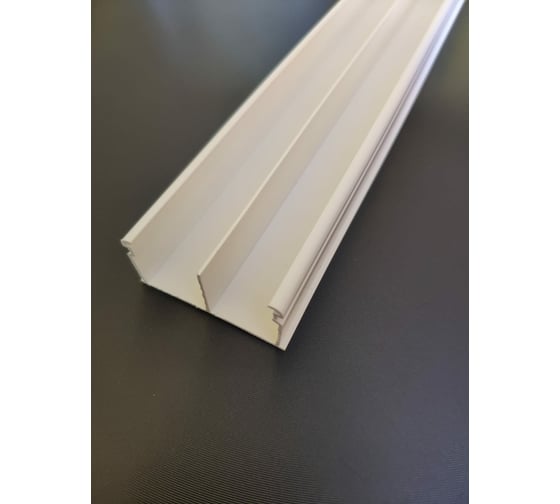 Кабельный канал SPL 40x20x2000мм с перегородкой, белый, 20 шт. 040011S