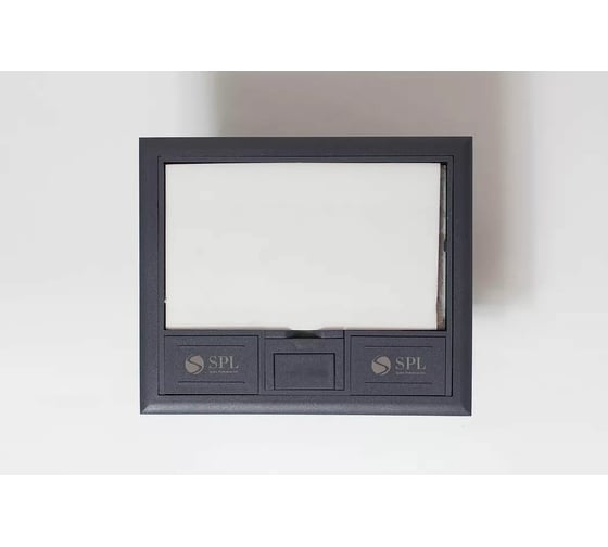 Люк на 4 поста SPL 45x45, металл/ пластик, с пластиковой коробкой, IP40 300005