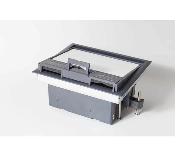 Люк на 4 поста SPL 45x45, металл/ пластик, с пластиковой коробкой, IP40 300005 1