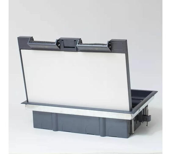 Люк на 8 постов SPL 45x45, металл/ пластик, с пластиковой коробкой, IP40 300008