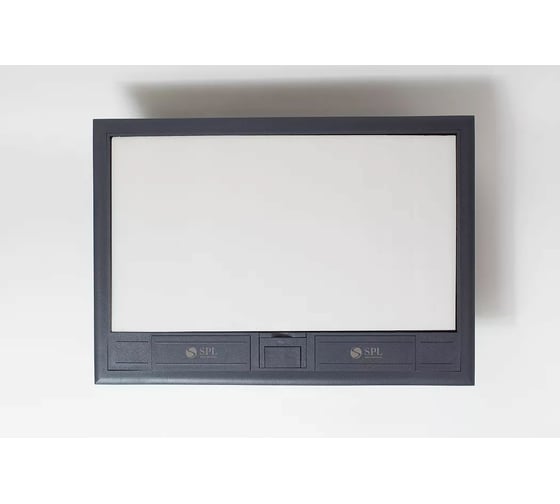 Люк на 8 постов SPL 45x45, металл/ пластик, с пластиковой коробкой, IP40 300008