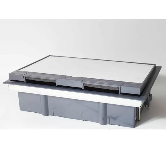 Люк на 8 постов SPL 45x45, металл/ пластик, с пластиковой коробкой, IP40 300008