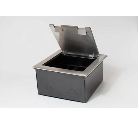Люк на 4 поста SPL 45x45, из нержавеющей стали, с коробкой, IP40 300014