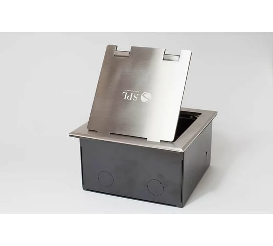 Люк на 4 поста SPL 45x45, из нержавеющей стали, с коробкой, IP40 300014