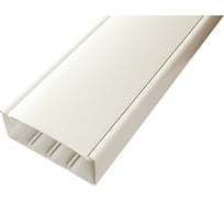 Кабельный канал SPL с крышкой 130x50x2000мм, белый, 5 шт. 130001S