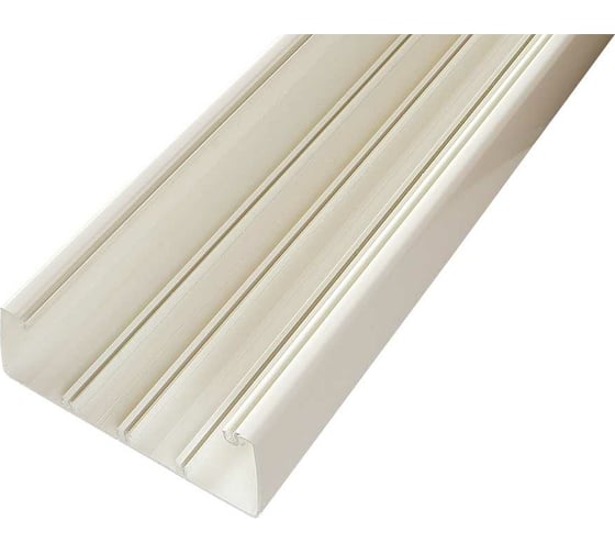 Кабельный канал SPL с крышкой 130x50x2000мм, белый, 5 шт. 130001S