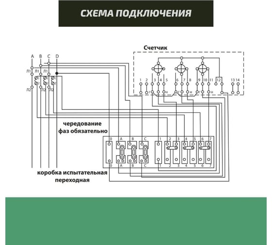 Переходная испытательная коробка TDM ИКП (аналог ИК, ИКК, сталь) SQ0836-0003