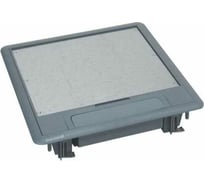 Напольная коробка Legrand 50мм с крышкой под ковровое покрытие 16 модулей 088070