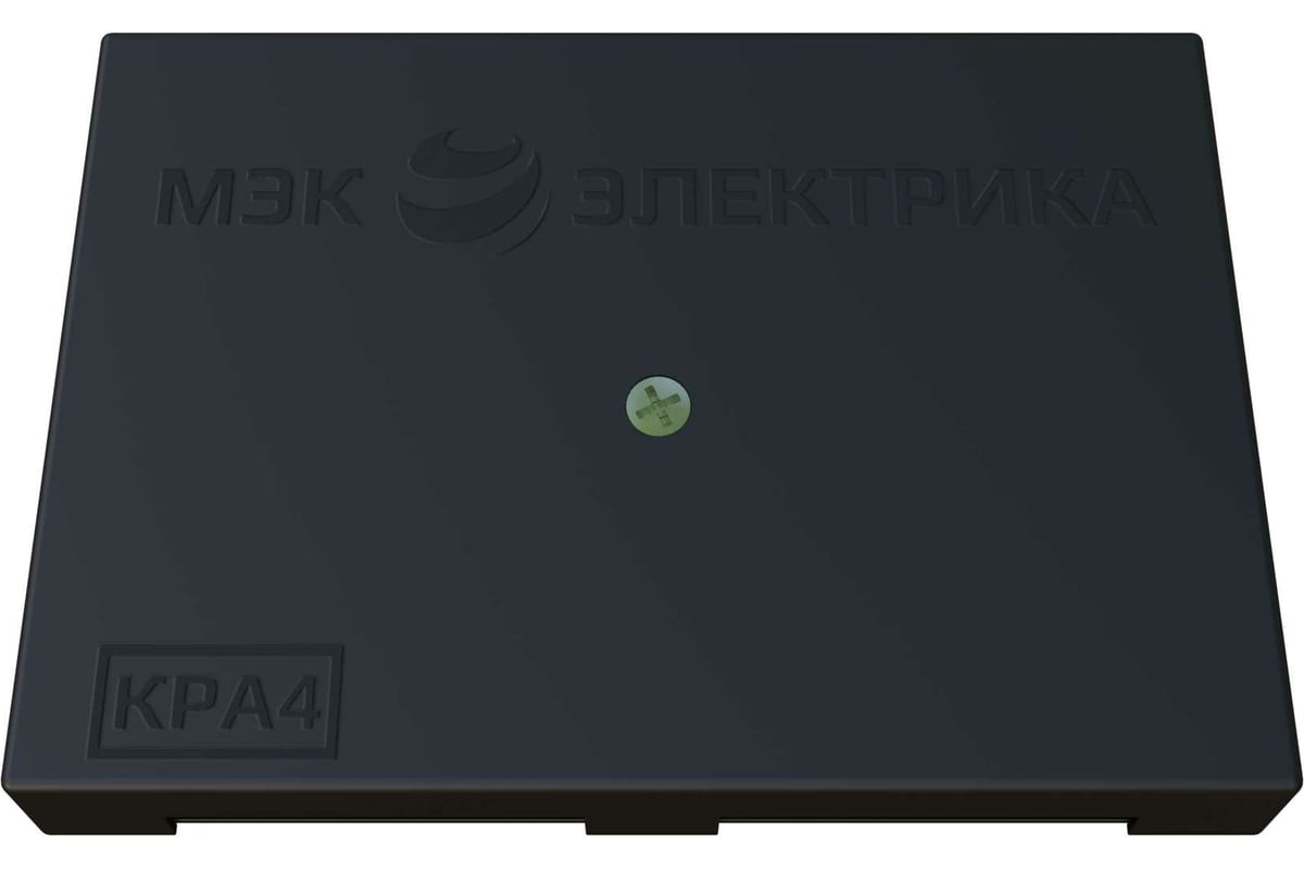 Коробка МЭК ЭЛЕКТРИКА КРА-4 300Ом черная MEC42104 - выгодная цена ...