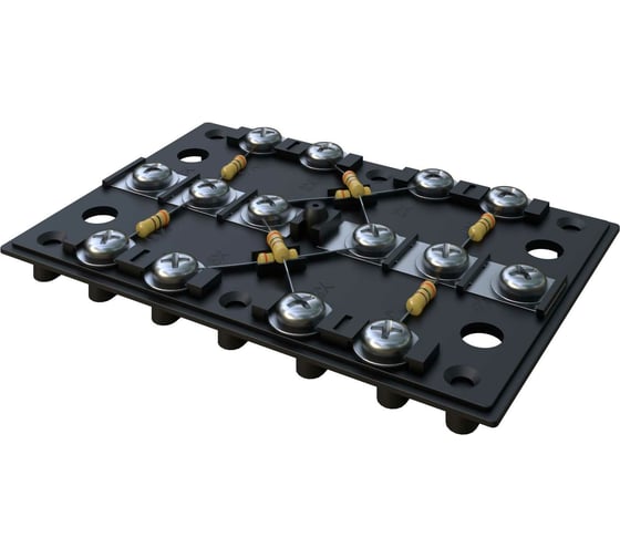 Коробка МЭК ЭЛЕКТРИКА КРА-4 300Ом черная MEC42104