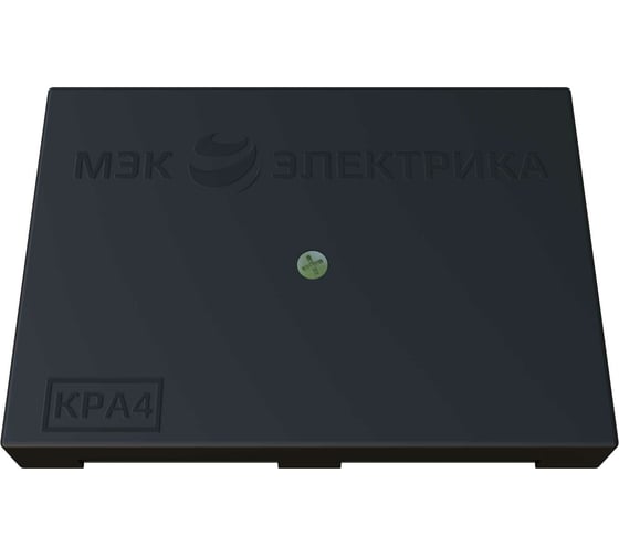 Коробка МЭК ЭЛЕКТРИКА КРА-4 300Ом черная MEC42104