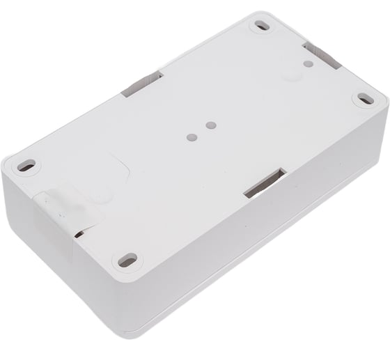 Подъемная коробка для наружного монтажа Systeme Electric W59 с рамкой 2-местная, белый KP-252-18