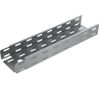 Перфорированный лоток Система КМ 50x200x0,7 L3000 мм Быстрый монтаж LO0608 LP50-200-0.7-3000