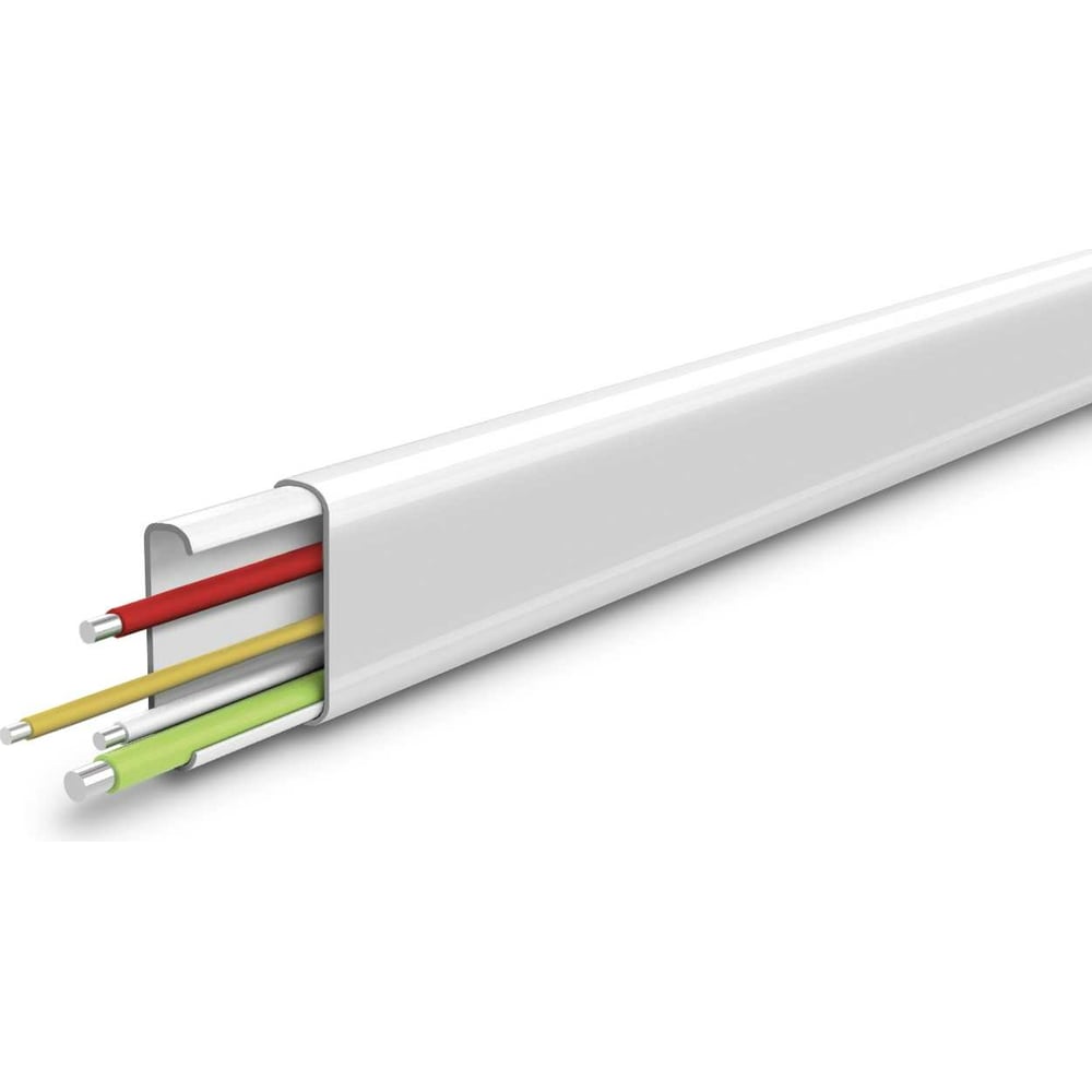 Белый кабель канал для провода