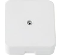 Монтажная коробка Bylectrica для разводки проводов, 95x95x29 мм, белый, КМ-272