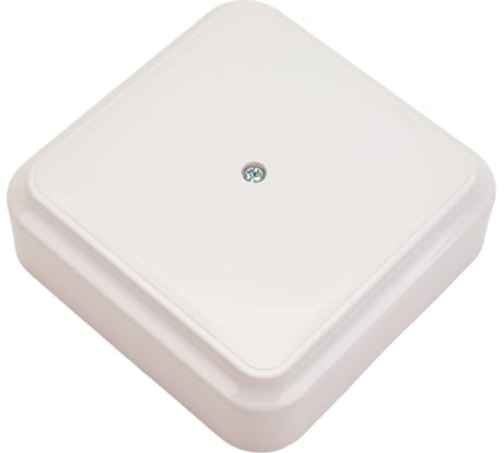 Монтажная коробка Bylectrica для разводки проводов, с клеммными колодками, 95x95x29 мм, белый, КМ-273