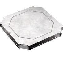 X-образный ответвитель с крышкой Промрукав стандарт 600x80 1шт PR16.0647