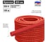 Гофра для кабеля TDM ELECTRIC 20мм ПНД с зондом 100 метров легкая красная ТDM SQ0413-0032 2