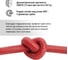 Гофра для кабеля TDM ELECTRIC 20мм ПНД с зондом 100 метров легкая красная ТDM SQ0413-0032 4