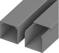 Кабель-канал AGIS ПВХ 40x40 мм Cерый 60.02.40.40.200