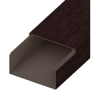 Кабель-канал AGIS ПВХ 80x40 мм Венге 3 D 60.05.80.40.200