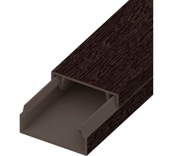 Кабель-канал AGIS ПВХ 20x10 мм Венге 3 D 60.05.20.10.200