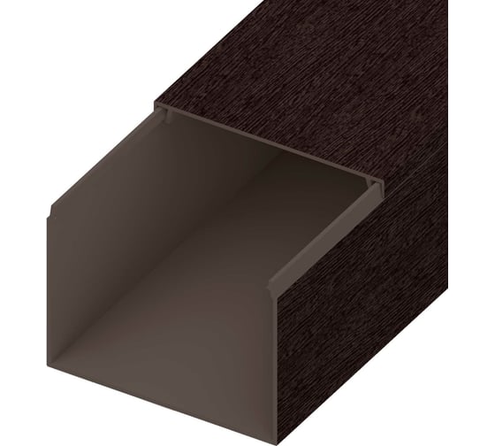 Кабель-канал AGIS ПВХ 80x60 мм Венге 3 D 60.05.80.60.200 1