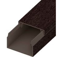 Кабель-канал AGIS ПВХ 25x16 мм Венге 3 D 60.05.25.16.200