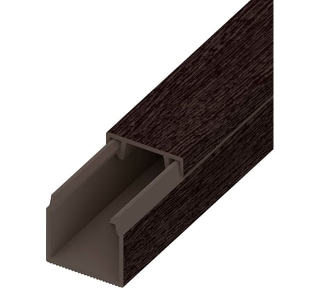 Кабель-канал AGIS ПВХ 12x12 мм Венге 3 D 60.05.12.12.200