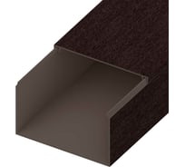 Кабель-канал AGIS ПВХ 100x60 мм Венге 3 D 60.05.100.60.200