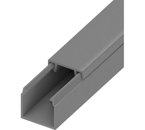 Кабель-канал AGIS ПВХ 12x12 мм Cерый 60.02.12.12.200