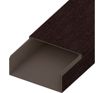 Кабель-канал AGIS ПВХ 100x40 мм Венге 3 D 60.05.100.40.200