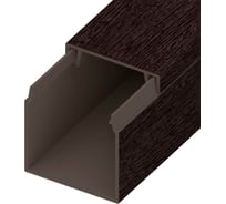 Кабель-канал AGIS ПВХ 25x25 мм Венге 3 D 60.05.25.25.200