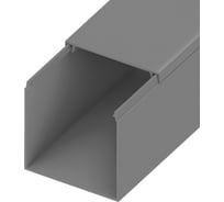 Кабель-канал AGIS ПВХ 60x60 мм Cерый 60.02.60.60.200