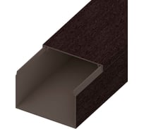 Кабель-канал AGIS ПВХ 60x40 мм Венге 3 D 60.05.60.40.200