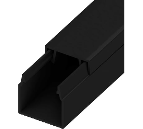 Кабель-канал AGIS ПВХ 16x16 мм Черный 60.03.16.16.200