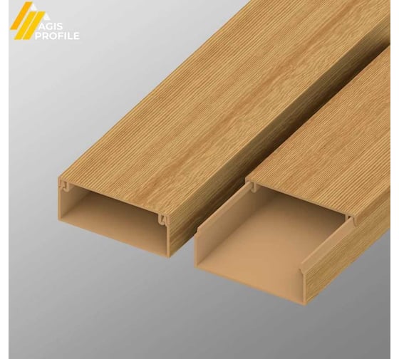 Кабель-канал AGIS ПВХ 40x16 мм Сосна 3 D 60.04.40.16.200