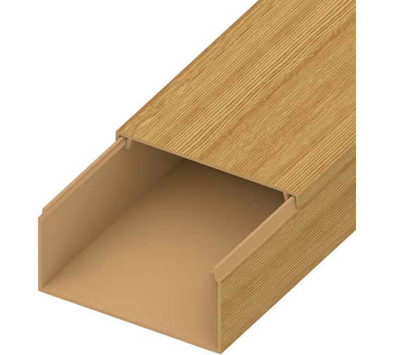 Кабель-канал AGIS ПВХ 80x40 мм Сосна 3 D 60.04.80.40.200