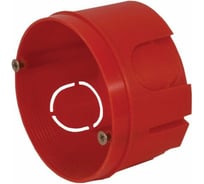 Монтажная установочная коробка РОС круглая 64x40 мм, 5 выводов 84200