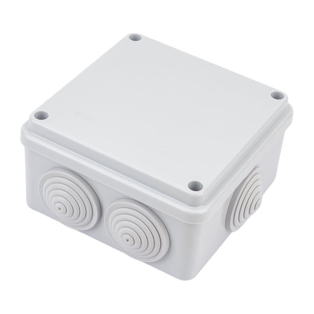 Распаечная коробка ОП 100х100х50 IP54 Рувинил 67050 - выгодная цена ...