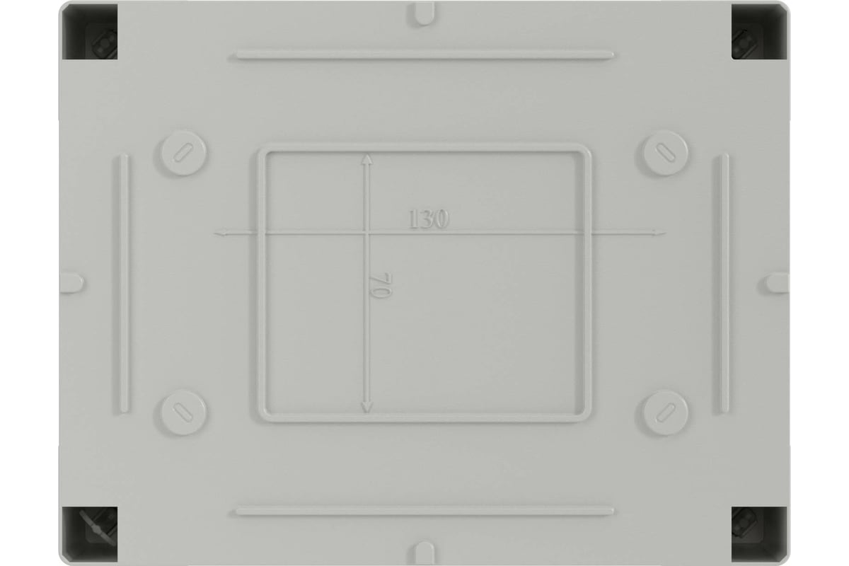 Ответвительная коробка с гладкими стенками 190х140х70мм IP56 DKC 54110