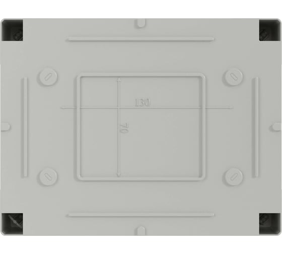 Коробка распр. DKC ОП 190x140x70 гладкие стенки IP5 54110DIY