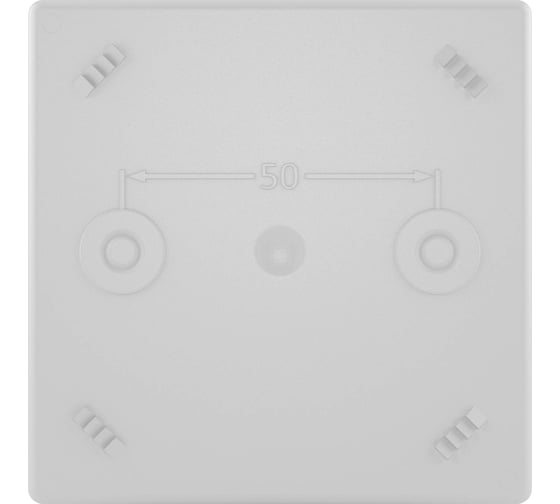 Распаечная коробка DKC 80х80х40мм IP44 53700