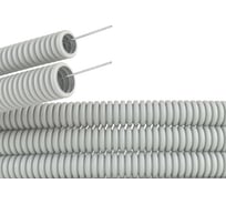 Труба ПВХ с протяжкой 50мм 15м серая DKC 91950