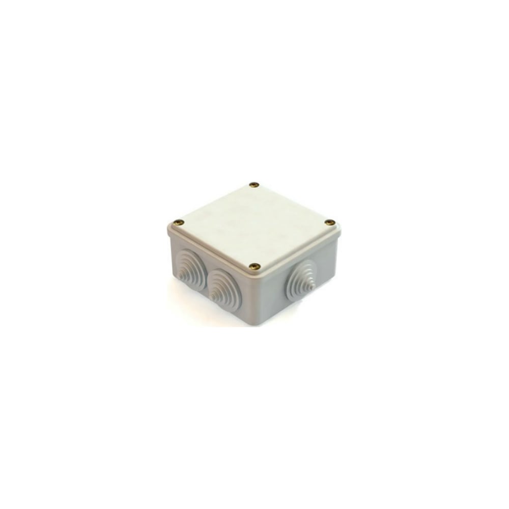 Распаячная коробка с крышкой ОП 100х100х55мм, IP54, 8вх TDM SQ1401-0113 ...