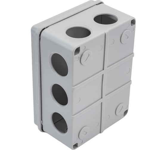 Коробка распределительная TDM ELECTRIC 150х110х70мм, крышка, IP55, 10 гермовводов SQ1401-1242