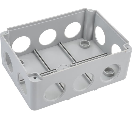 Коробка распределительная TDM ELECTRIC 150х110х70мм, крышка, IP55, 10 гермовводов SQ1401-1242