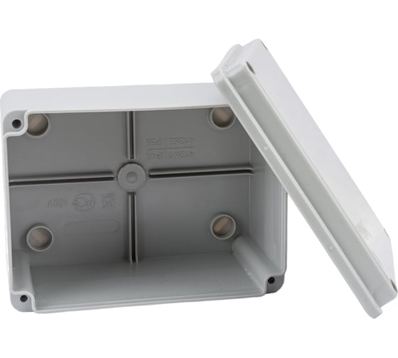 Коробка распределительная TDM ELECTRIC 150х110х85мм, крышка, IP44, гладкие стенки SQ1401-1261