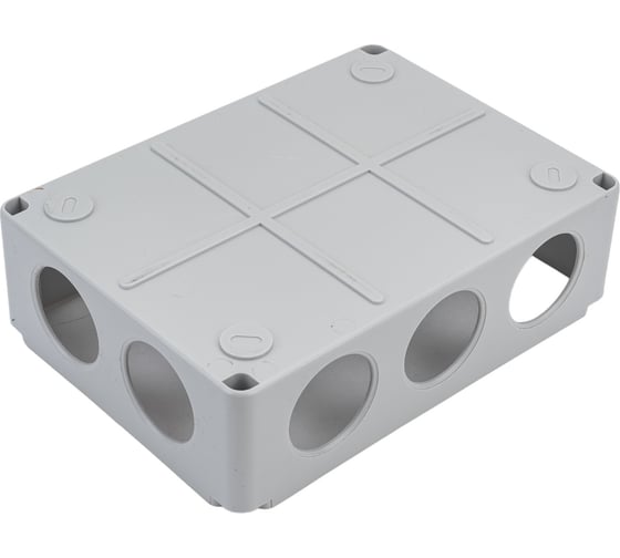 Коробка распределительная TDM ELECTRIC 190х140х70мм, крышка, IP55, 10 гермовводов SQ1401-1244