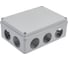 Коробка распределительная TDM ELECTRIC 190х140х70мм, крышка, IP55, 10 гермовводов SQ1401-1244 3